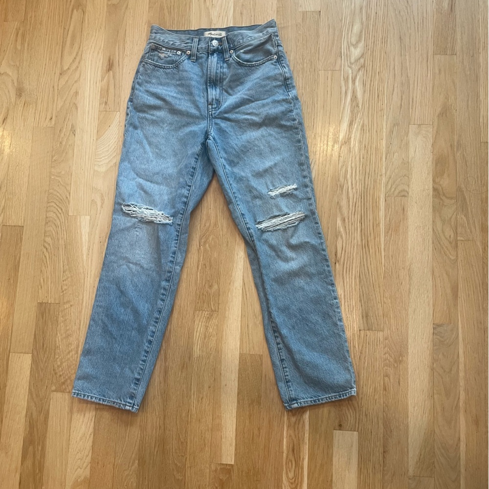 Madewell “The perfect vintage straight jean”
